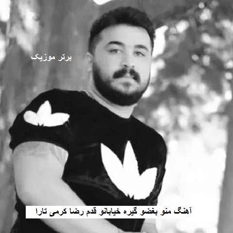 دانلود آهنگ منو بغضو گیره خیابانو قدم رضا کرمی تارا