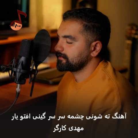 دانلود آهنگ ته شونی چشمه سر سر گینی افتو یار مهدی کارگر (بیشه)