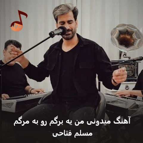 دانلود آهنگ میدونی من یه برگم رو به مرگم مسلم فتاحی