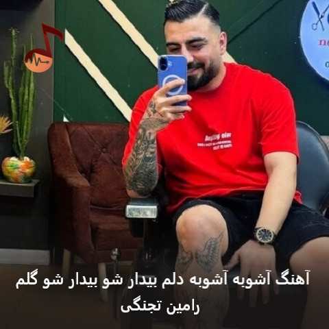 دانلود آهنگ آشوبه آشوبه دلم بیدار شو بیدار شو گلم رامین تجنگی