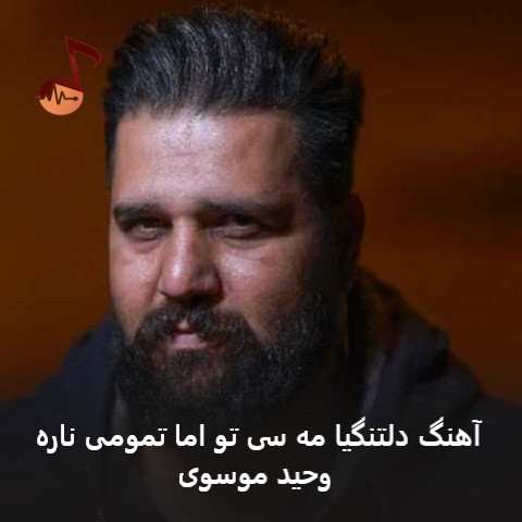 دانلود آهنگ دلتنگیا مه سی تو اما تمومی ناره وحید موسوی