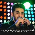 دانلود آهنگ منو درد تو پیرم کرد از اصغر علیزاده