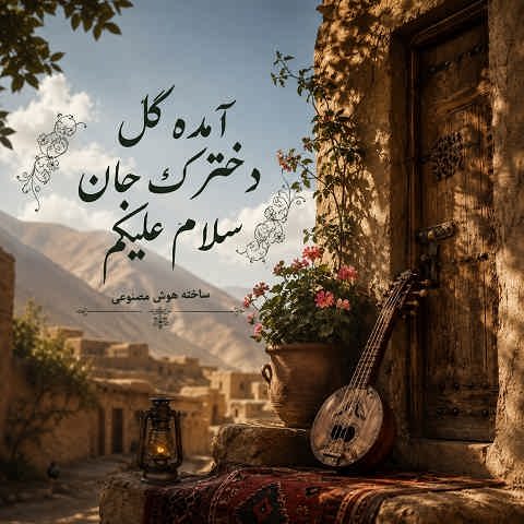 دانلود آهنگ آمده گل دخترک جان سلام علیکم هوش مصنوعی افغانی