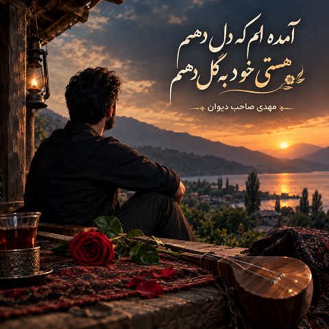 دانلود آهنگ آمده ام که دل دهم هستی خود به گل دهم هوش مصنوعی