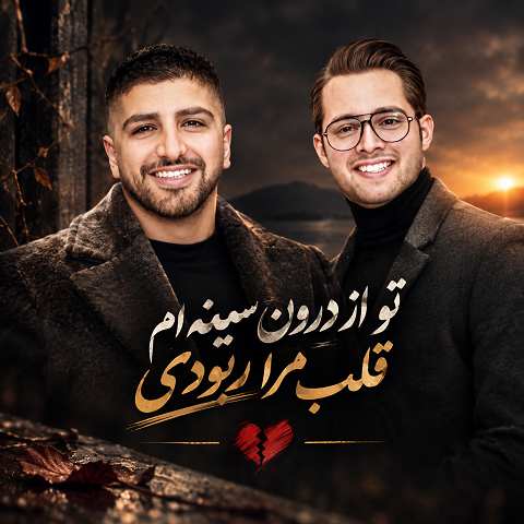 دانلود آهنگ تو از درون سینه ام قلب مرا ربودی از ایهام