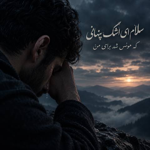 دانلود آهنگ سلام ای اشک پنهانی که مونس شد برای من