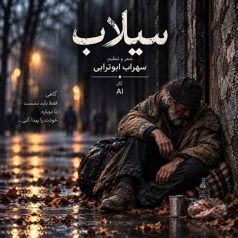 دانلود آهنگ سیلاب از سهراب ابوترابی (مثل سیلاب همه عمرمو دادی بر آب)